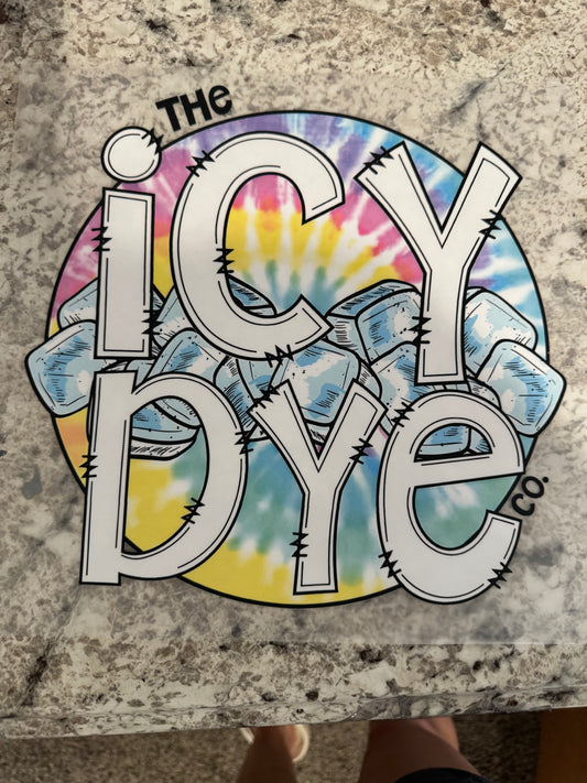 The Icy Dye Co  Full Color Logo