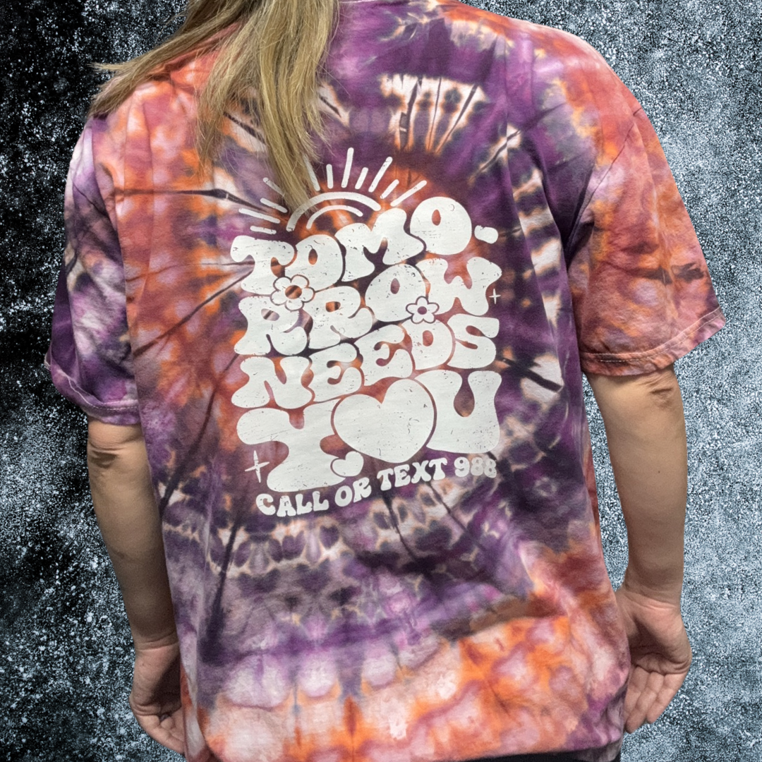 Tomorrow Needs You (design on back)