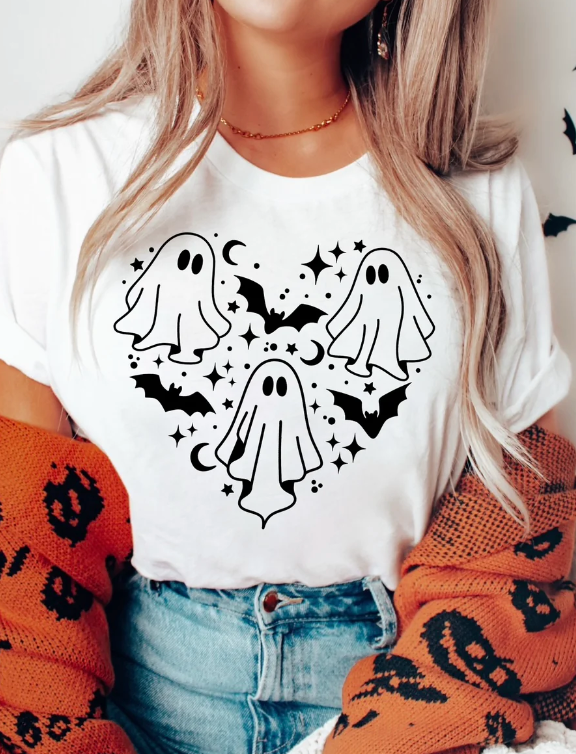 Spooky Ghost Heart