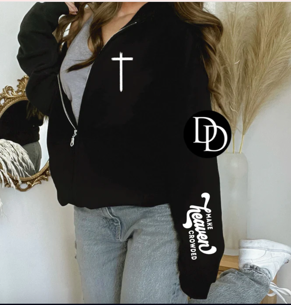 Make Heaven Crowded (pocket & sleeve design)