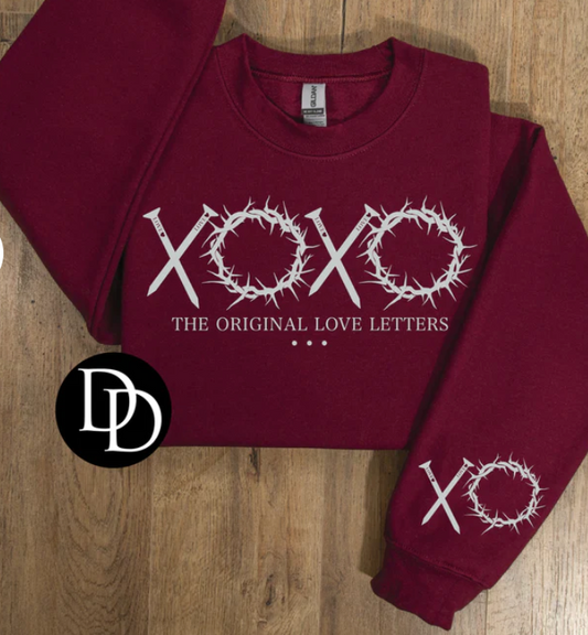 The Original Love Letter With Sleeve Accent (Light Gray Ink)