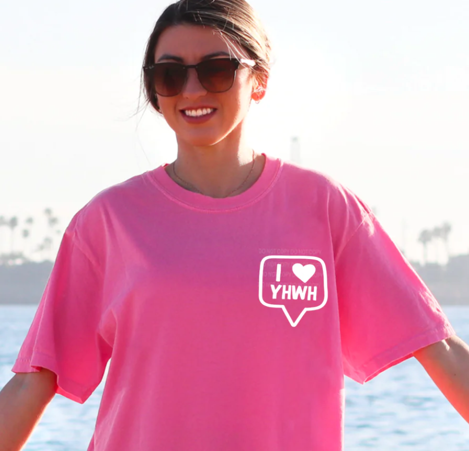 I Love YHWH (pocket design)