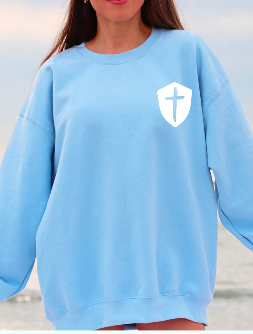 Cross Shield Pocket Print