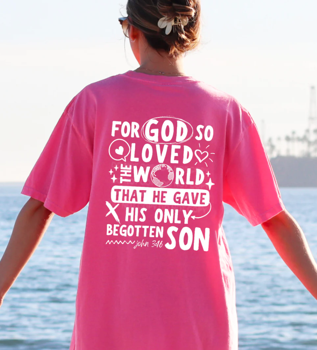 John 3:16 Back Design