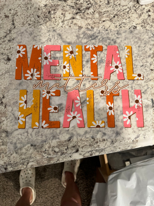 Mental Health Matters Floral