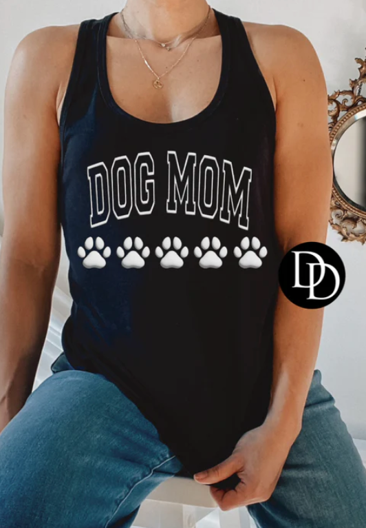 Dog Mom Puff Ink